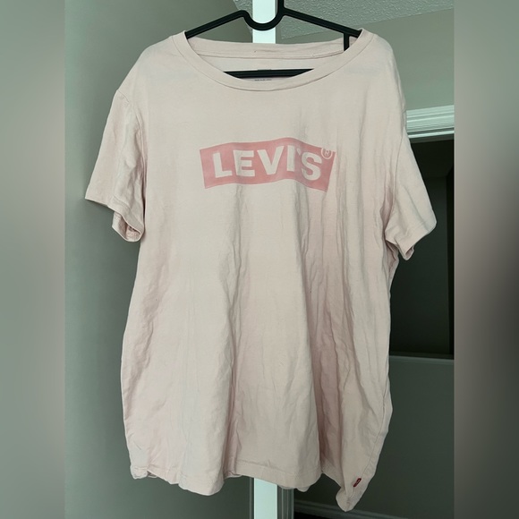 Levi's Logo Oversized T-Shirt | Pink - Picture 1 of 2